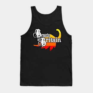 Beasts of Britain (Nessie Logo, Orange) Tank Top